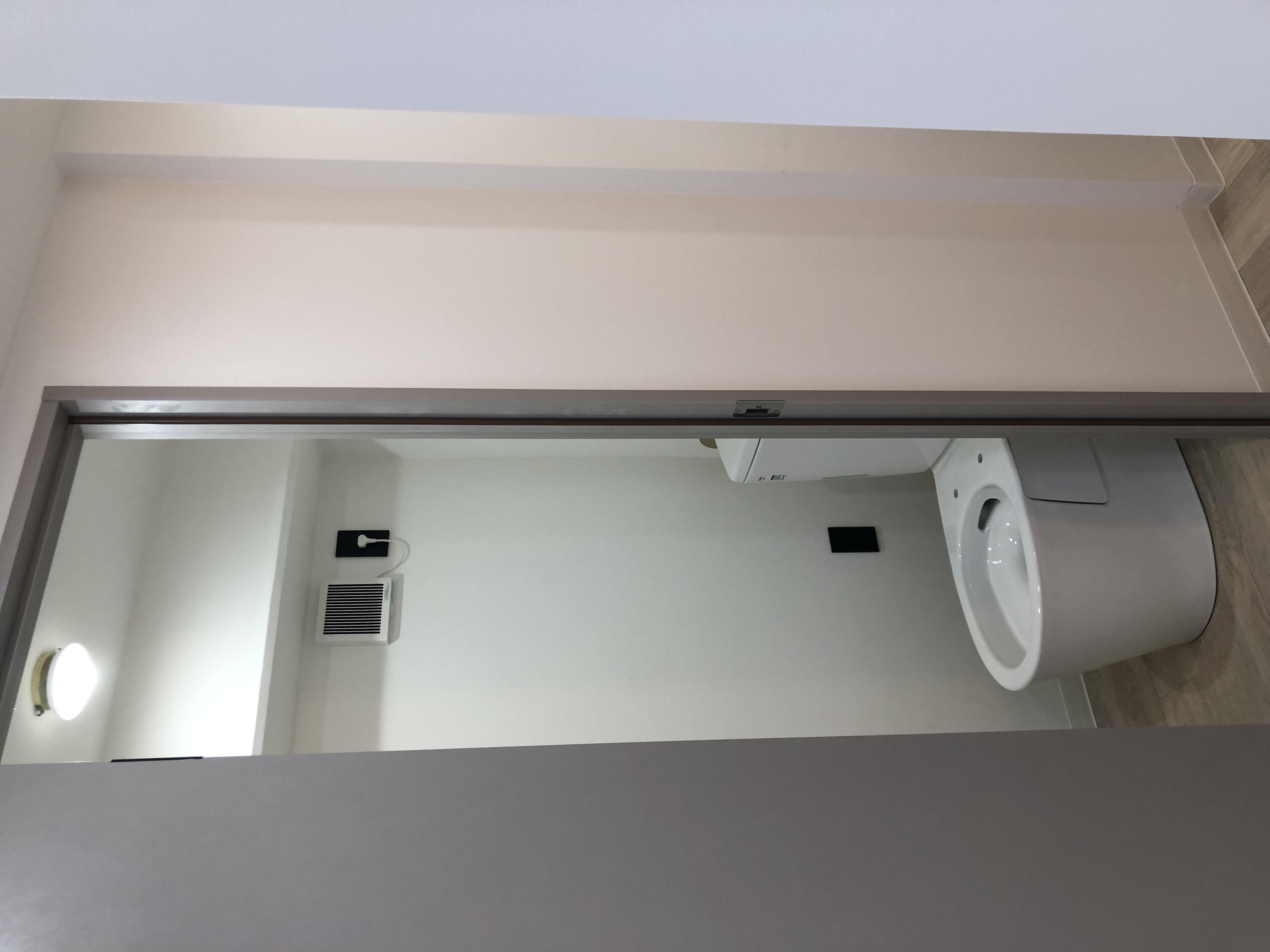 賃貸マンション1DK南向き404号室洗濯機置き場